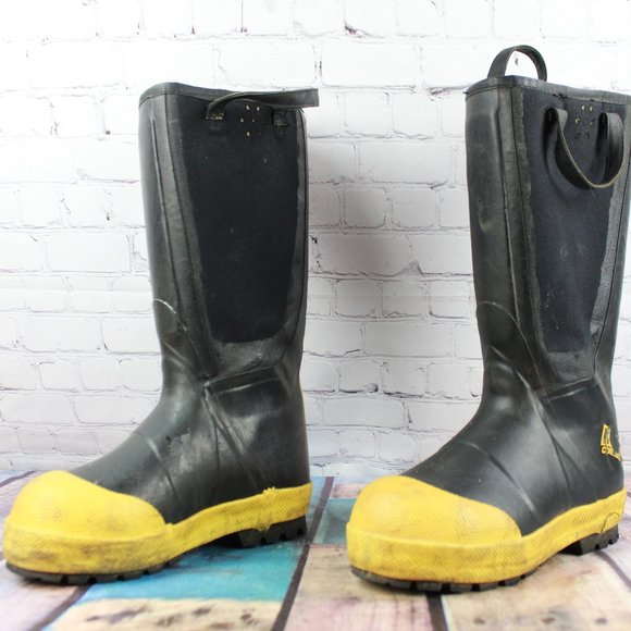 Ranger Shoe Fit Firewalker Turnout Fire Steel Toe Fighter Boots Size 7 M - Picture 2 of 9